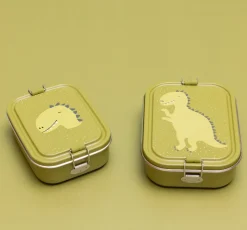Lunchbox aus Edelstahl | Mr. Dino klein