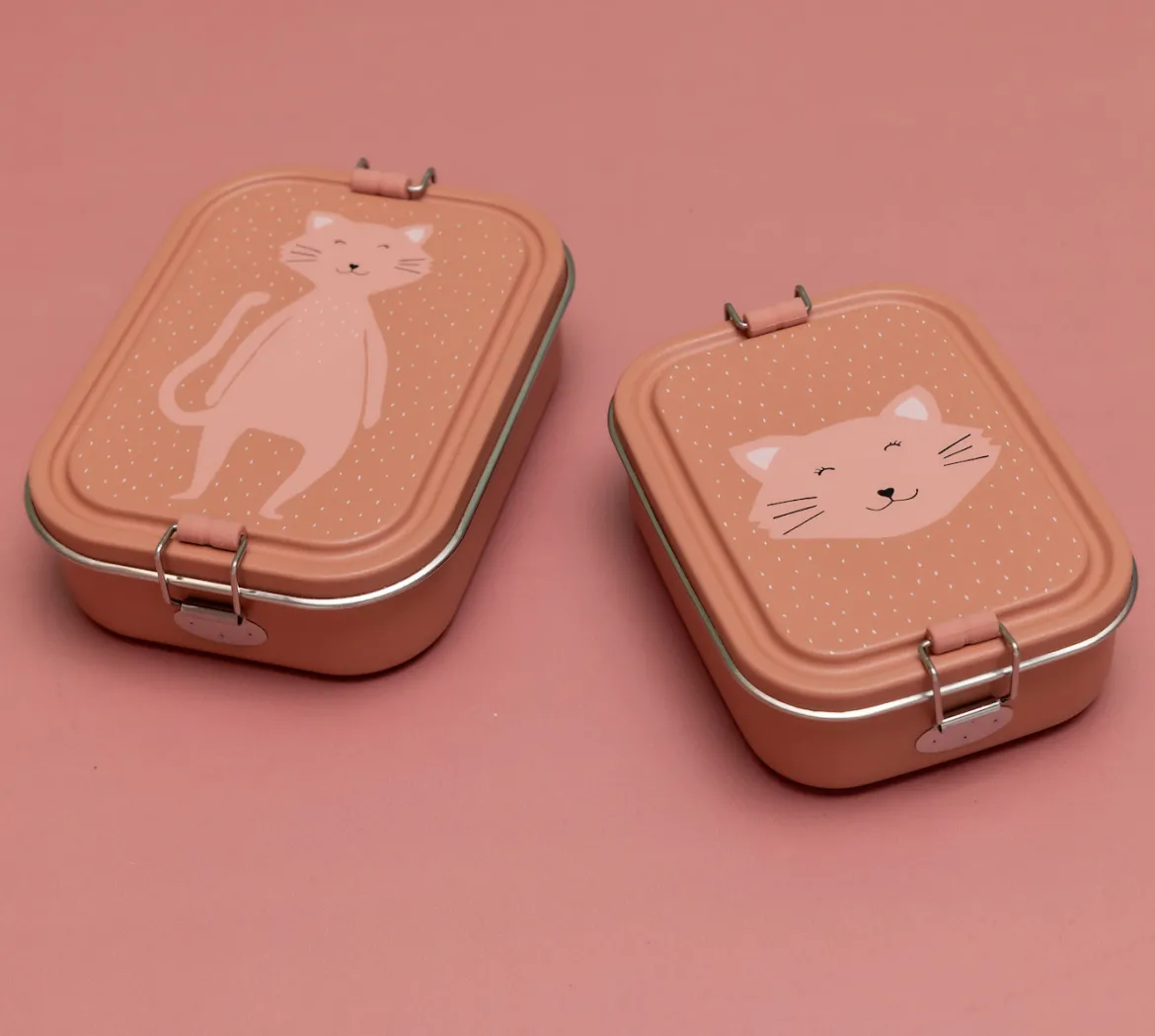 Lunchbox aus Edelstahl | Mrs. Cat groß