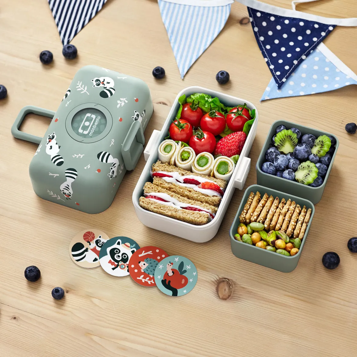 Lunchbox Bento-Box | Raccoon