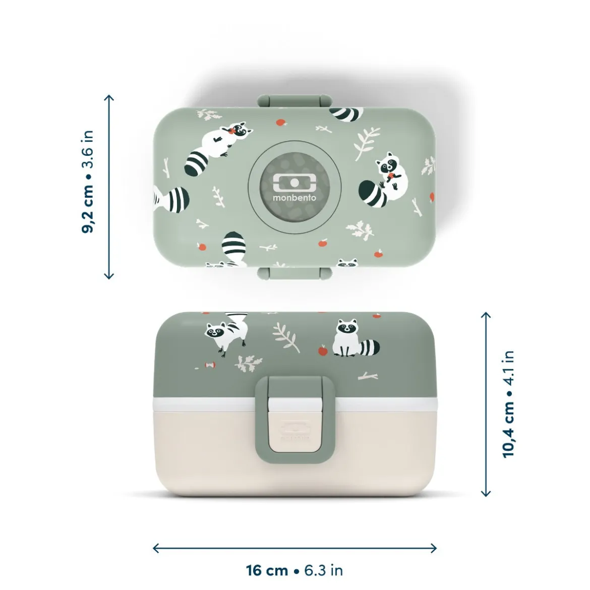 Lunchbox Bento-Box | Raccoon