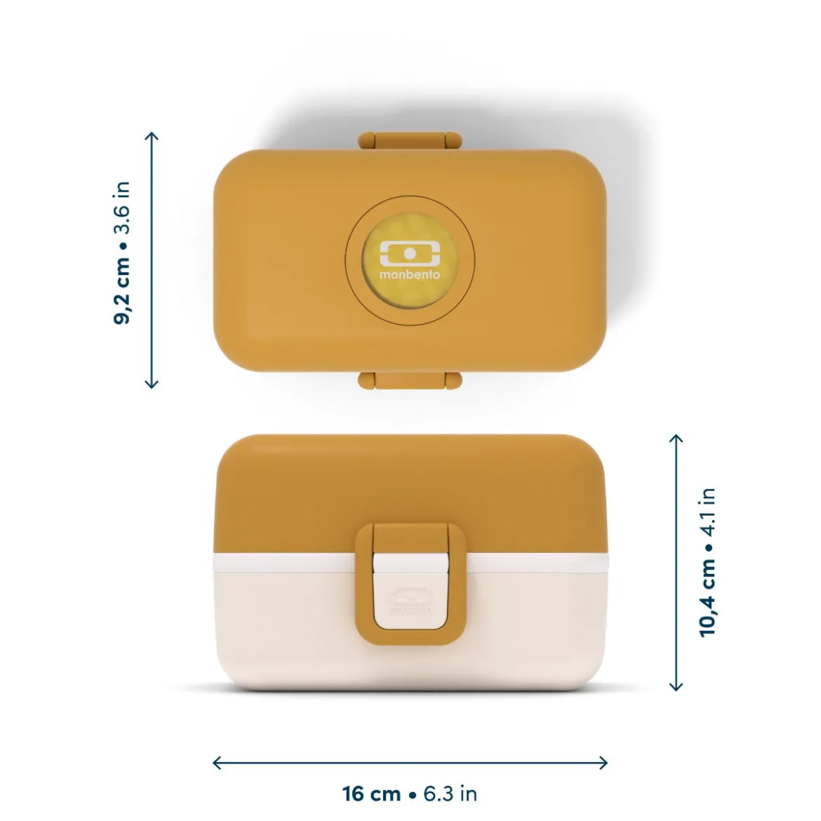 Lunchbox Bento-Box | Senfgelb