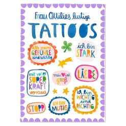 Lustige Kindertattoos | Positive Affirmationen