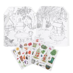 Mal- und Stickerbuch | Die Gärtnerei