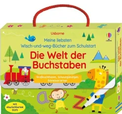 Meine liebsten Wisch-und-weg-Bücher zum Schulstart: Die Welt der Buchstaben