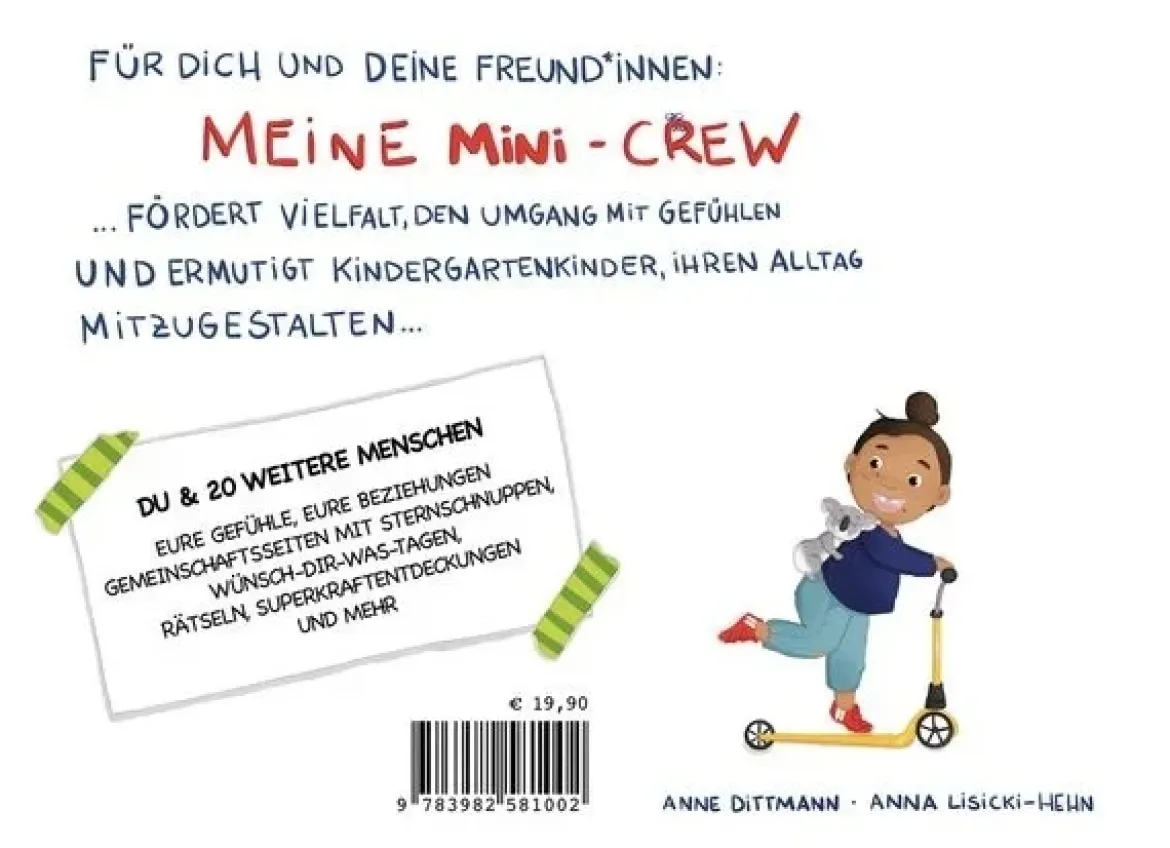 Meine Mini-Crew | Kindergarten-Freundschaftsbuch
