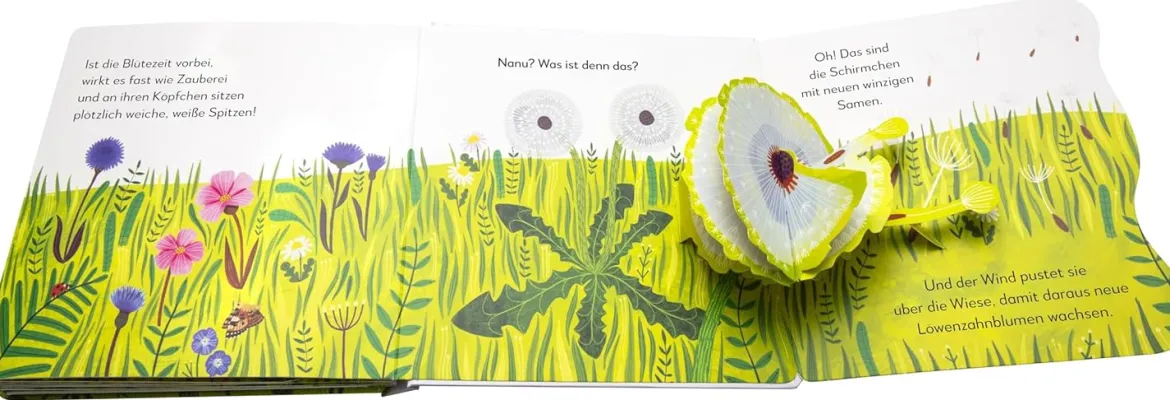 Mein Pop-up-Buch zum Staunen. Wo kommst du her, kleiner Löwenzahn?