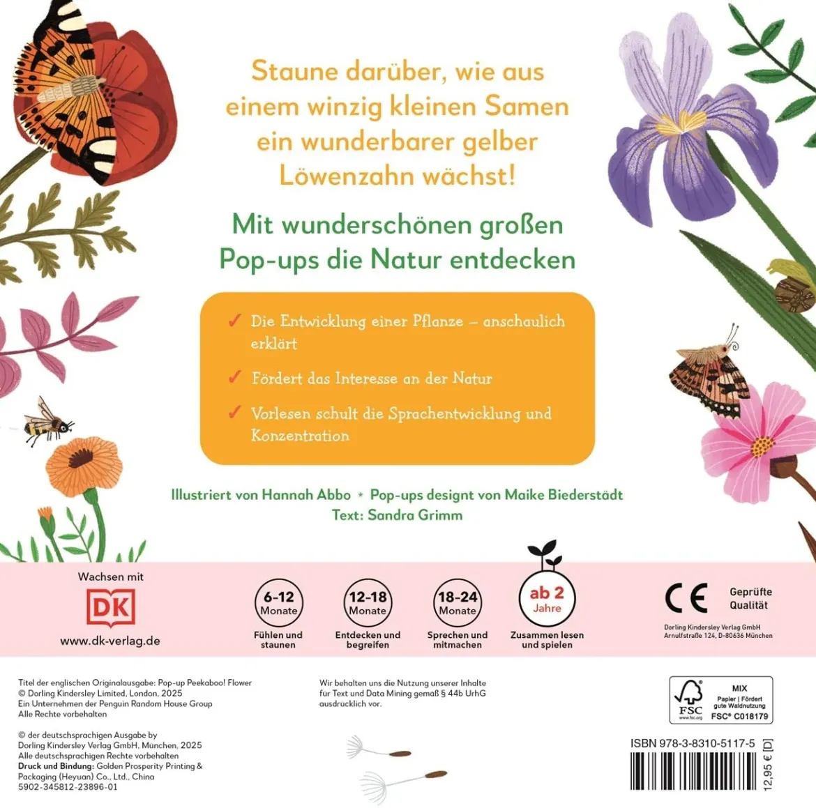 Mein Pop-up-Buch zum Staunen. Wo kommst du her, kleiner Löwenzahn?