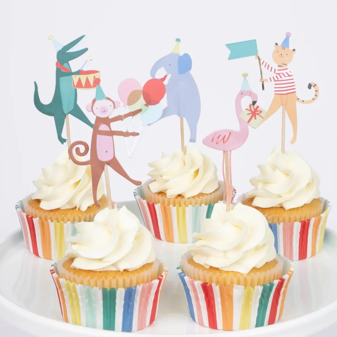 Meri Meri Cupcake-Set | Animal Parade