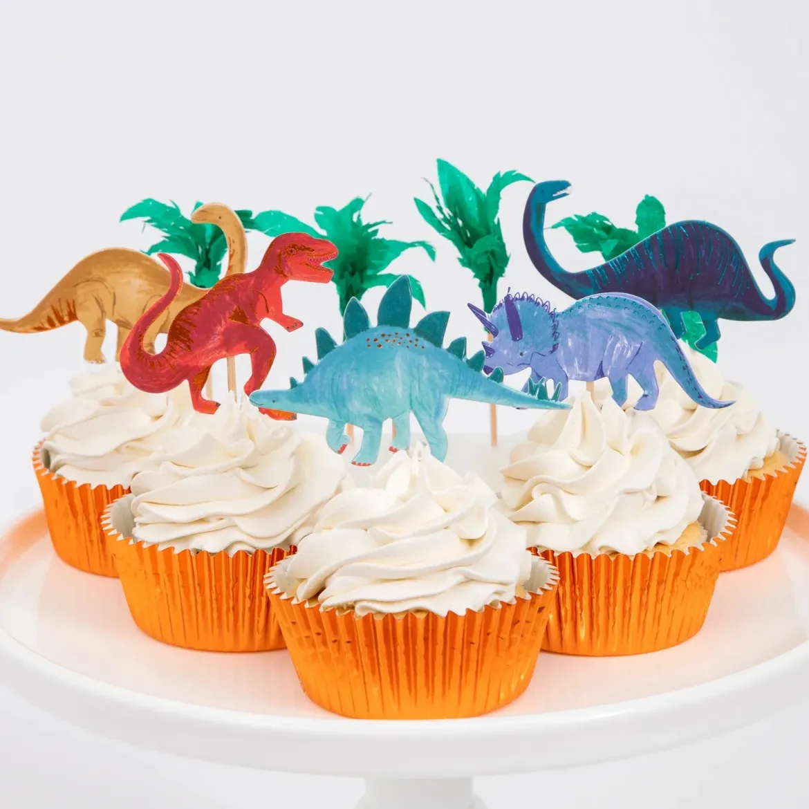 Meri Meri Cupcake-Set | Königreich der Dinos