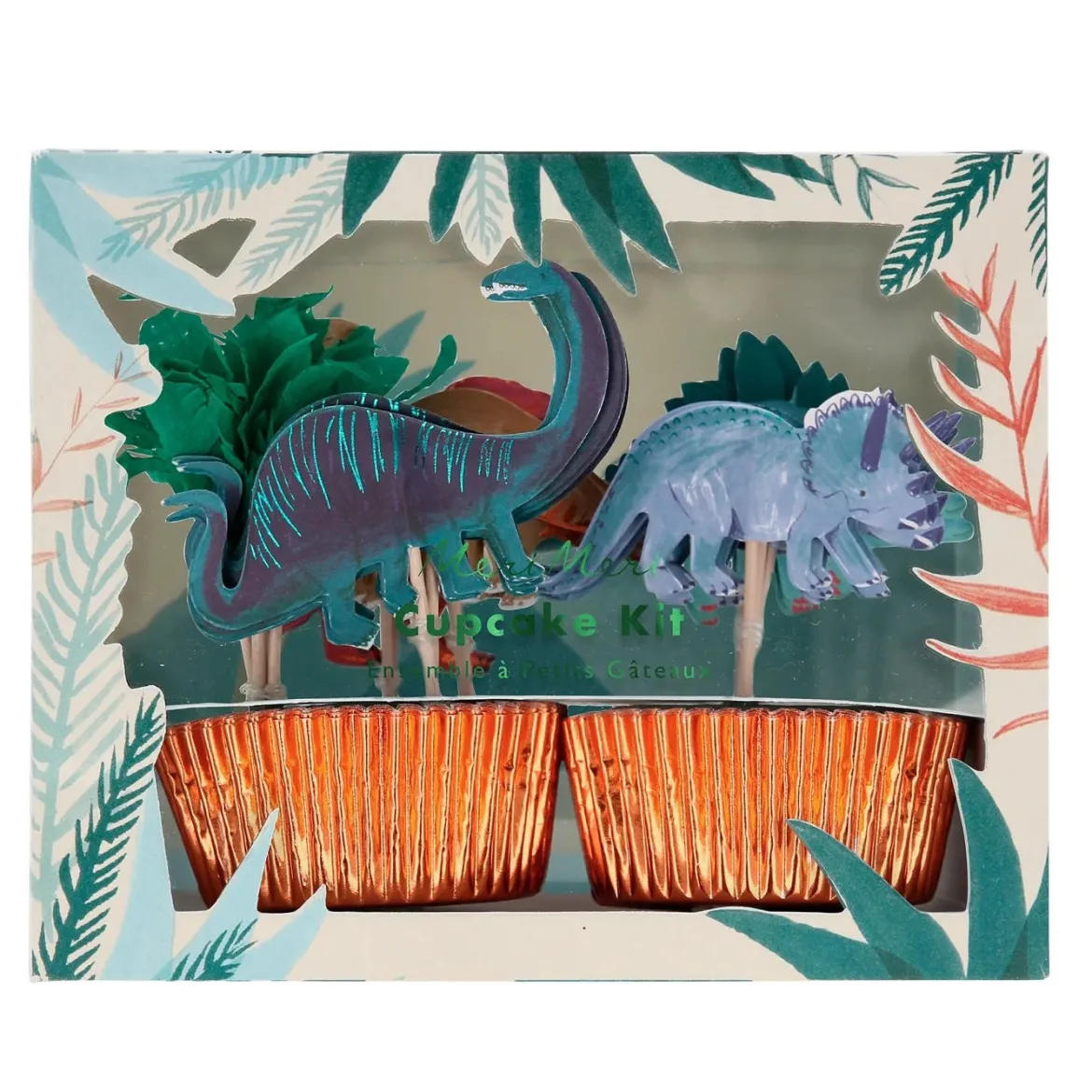 Meri Meri Cupcake-Set | Königreich der Dinos