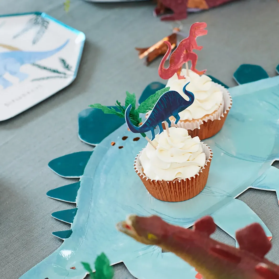 Meri Meri Cupcake-Set | Königreich der Dinos