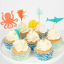 Meri Meri Cupcake-Set | Meerestiere