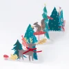 Meri Meri 3D-Weihnachtskarte | Winter Woodland