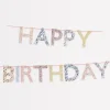 Meri Meri x Liberty Geburtstags-Girlande | Happy Birthday