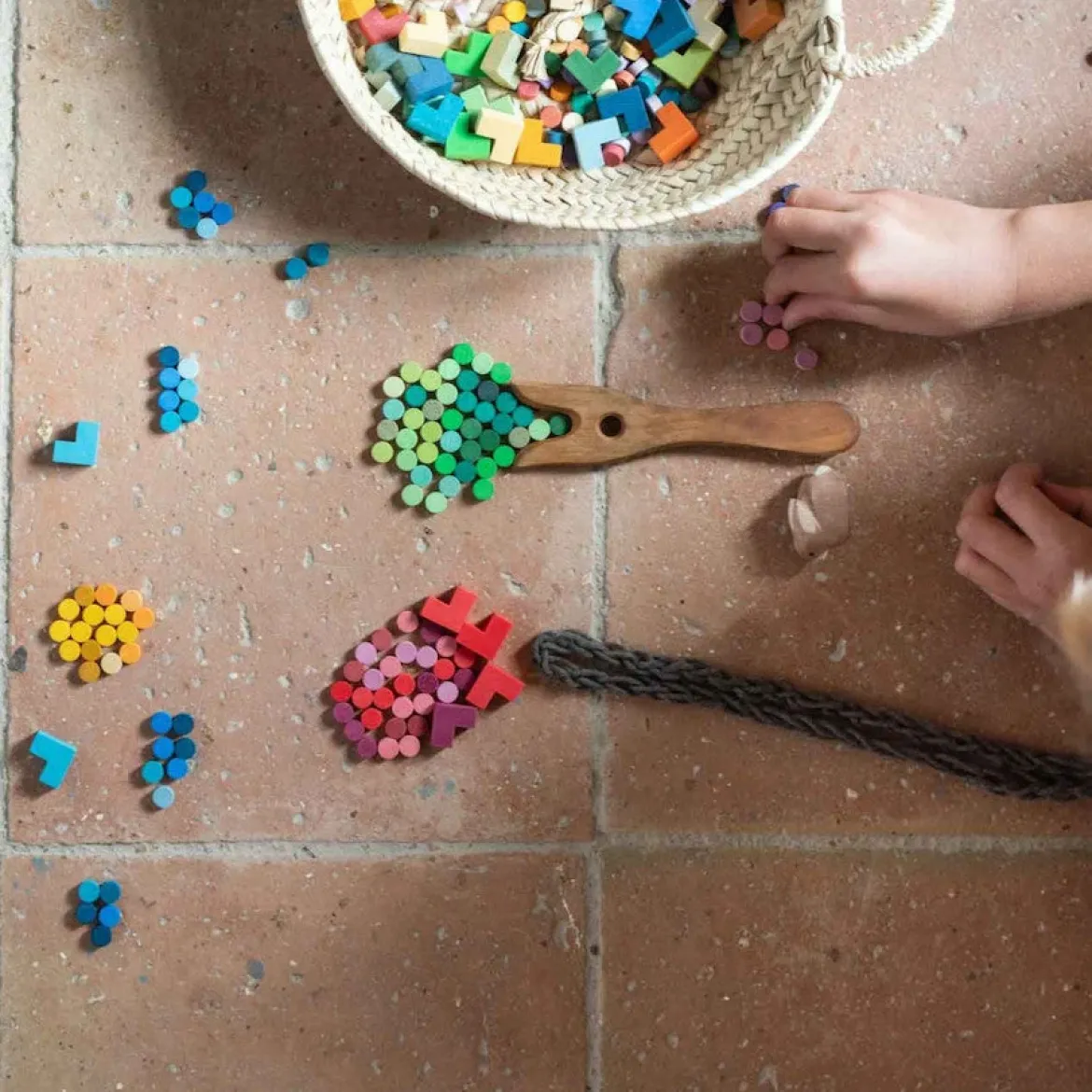 Mis Match & Bloom Holzspielset | Über 400 Teile