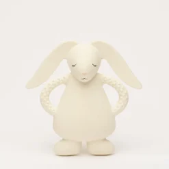 Moonie Beißring aus Naturkautschuk | Hase Creme