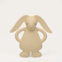 Moonie Beißring aus Naturkautschuk | Hase Sand