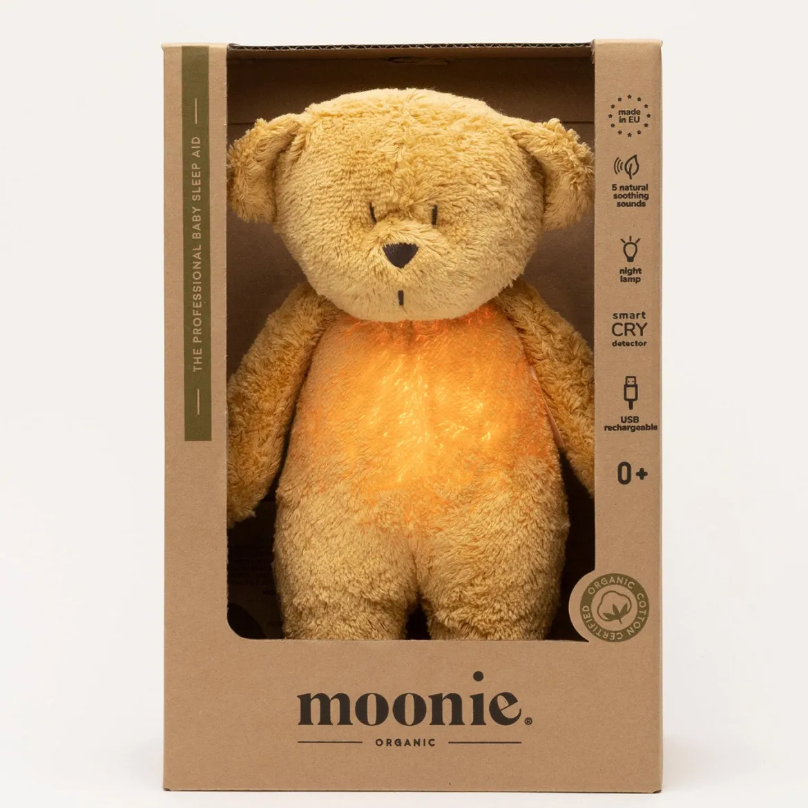 Moonie Einschlafbär | Organic Honig