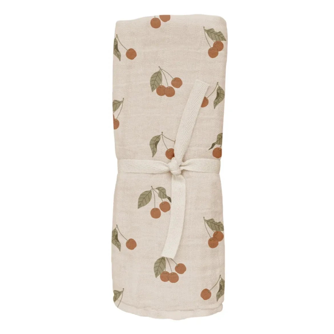 Mulltuch aus 100% Baumwolle | Kirsche