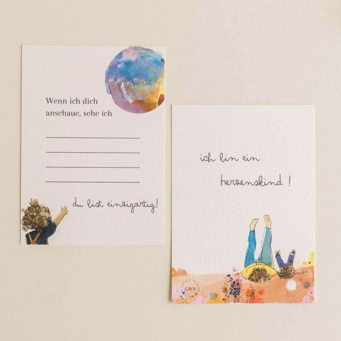 Mutmachkarten | 7 personalisierbare Affirmationskarten