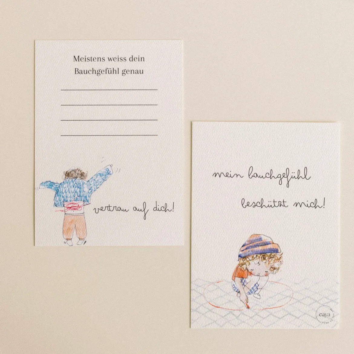 Mutmachkarten | 7 personalisierbare Affirmationskarten