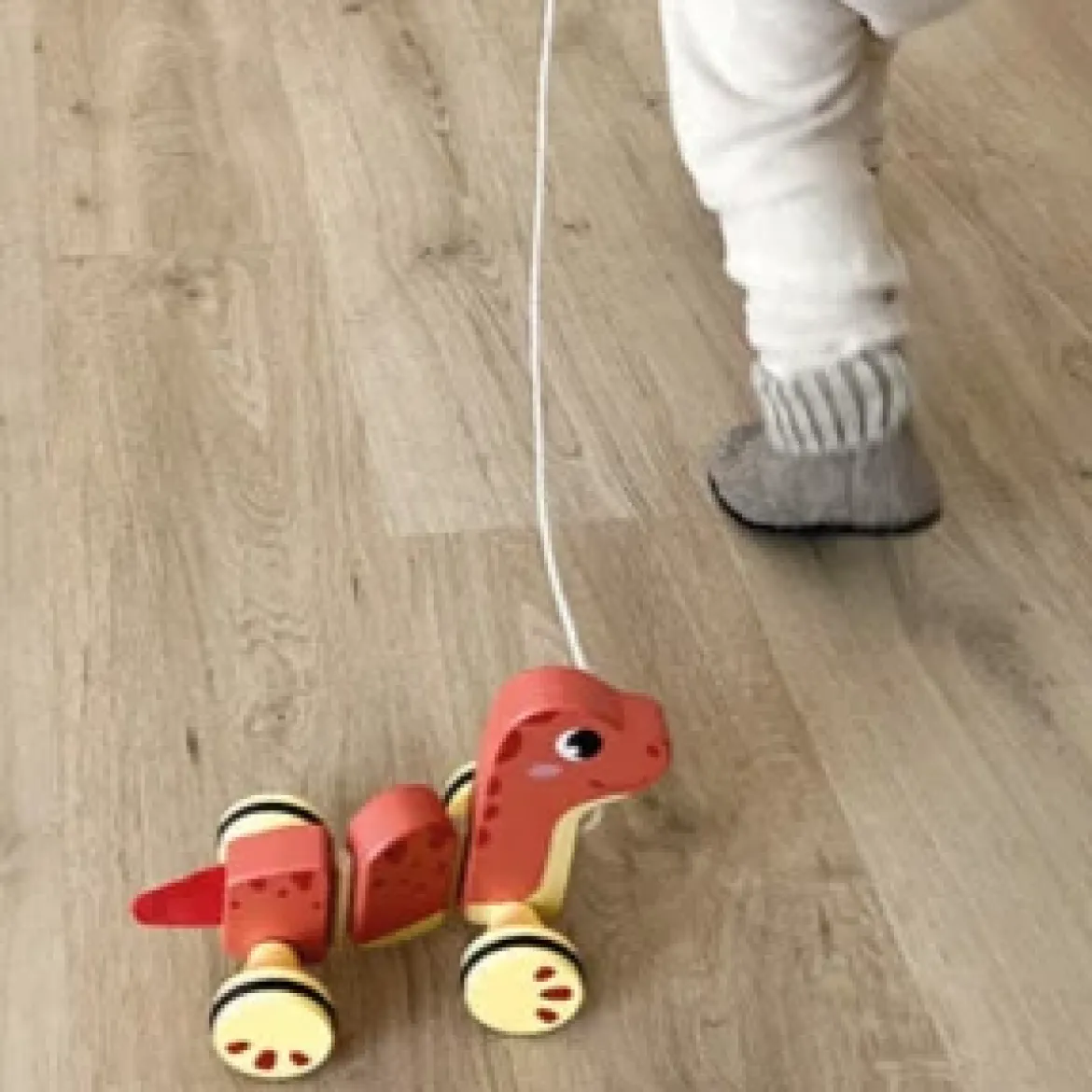 Nachziehtier Dino mit Gelenk-Körper