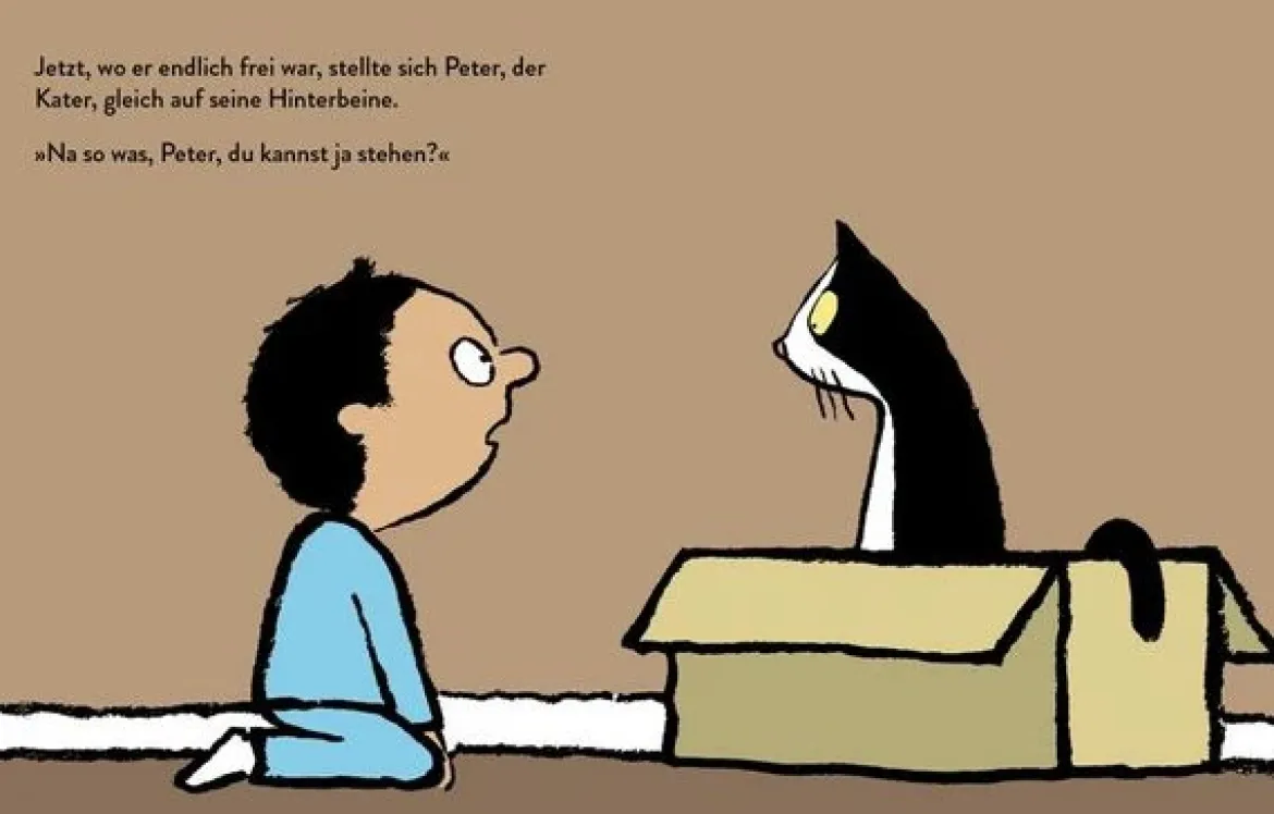 Peter – Kater auf zwei Beinen