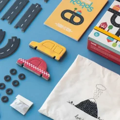 Pocket-Spiel & Puzzle Roads | 48 Teile