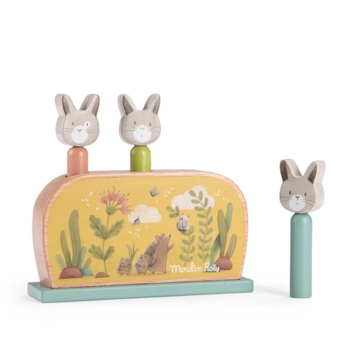 Pop-up Spielzeug Trois Lapins