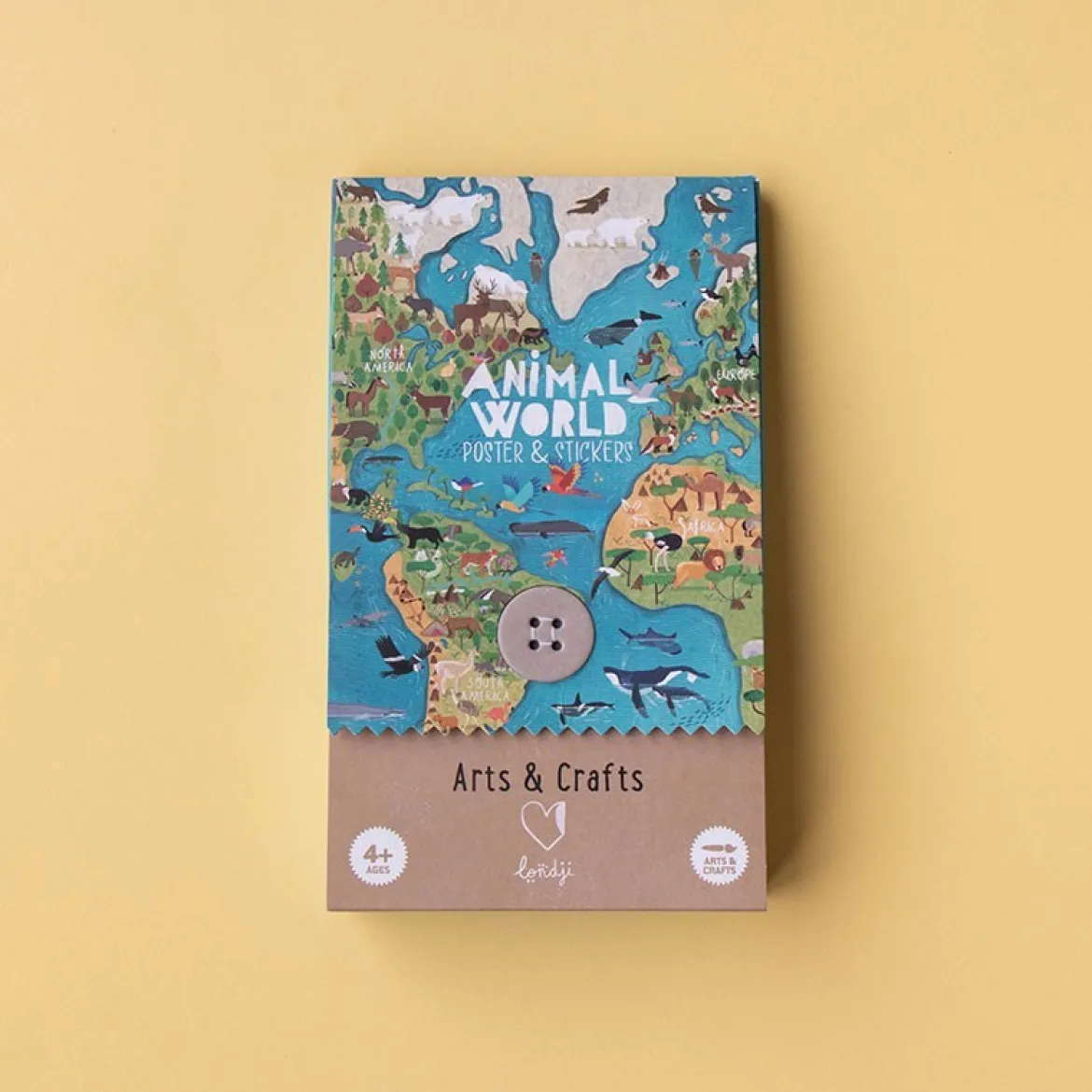Poster- & Stickerset | Animal World