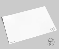Postkarte zum Geburtstag | Gelber Geburtstagsbulli