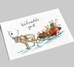 Postkarte zu Weihnachten | Weihnachtspost