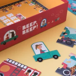 Puzzle Beep Beep | 48 Teile