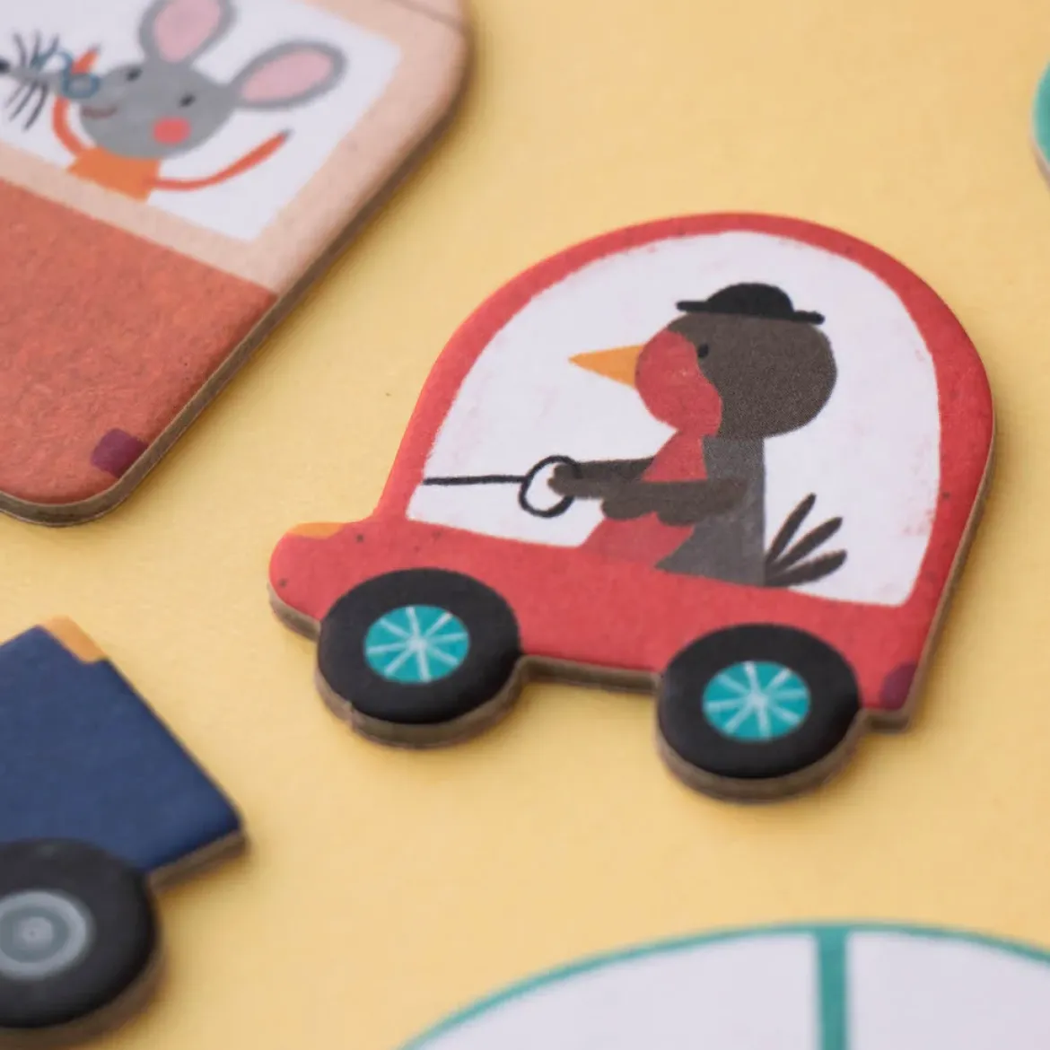 Puzzle Beep Beep | 48 Teile