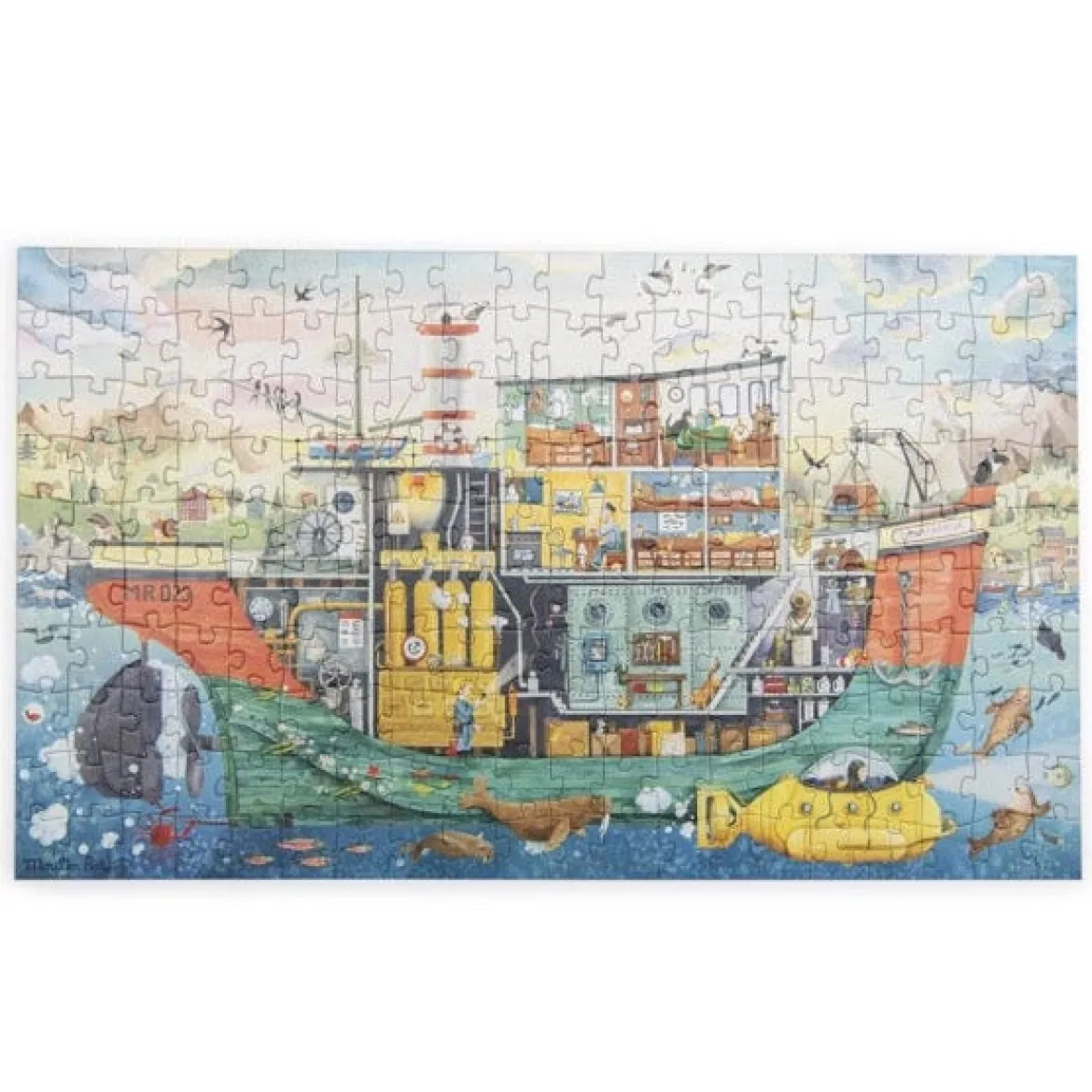 Puzzle Boot | 200 Teile