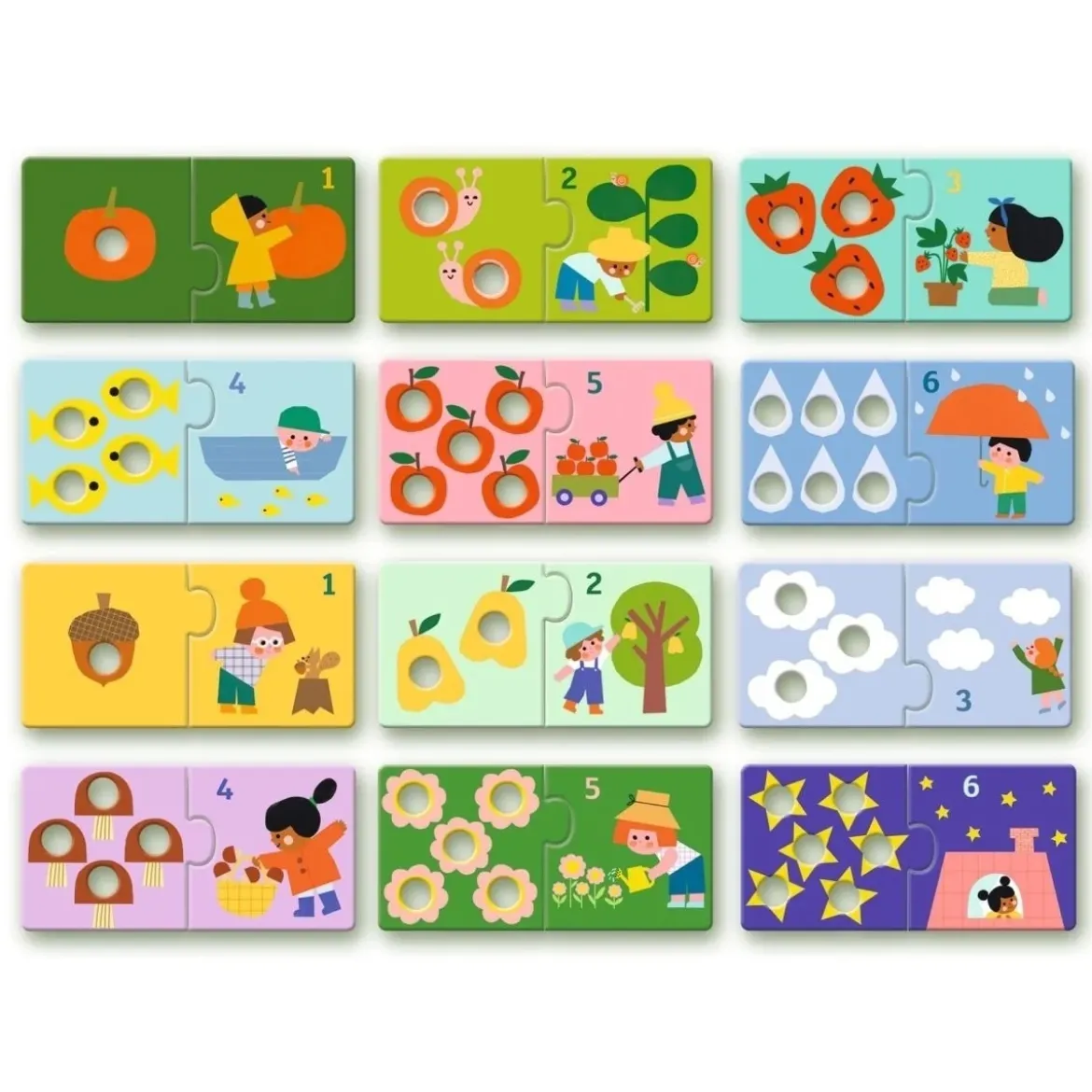 Puzzle Duo | Erste Zahlen