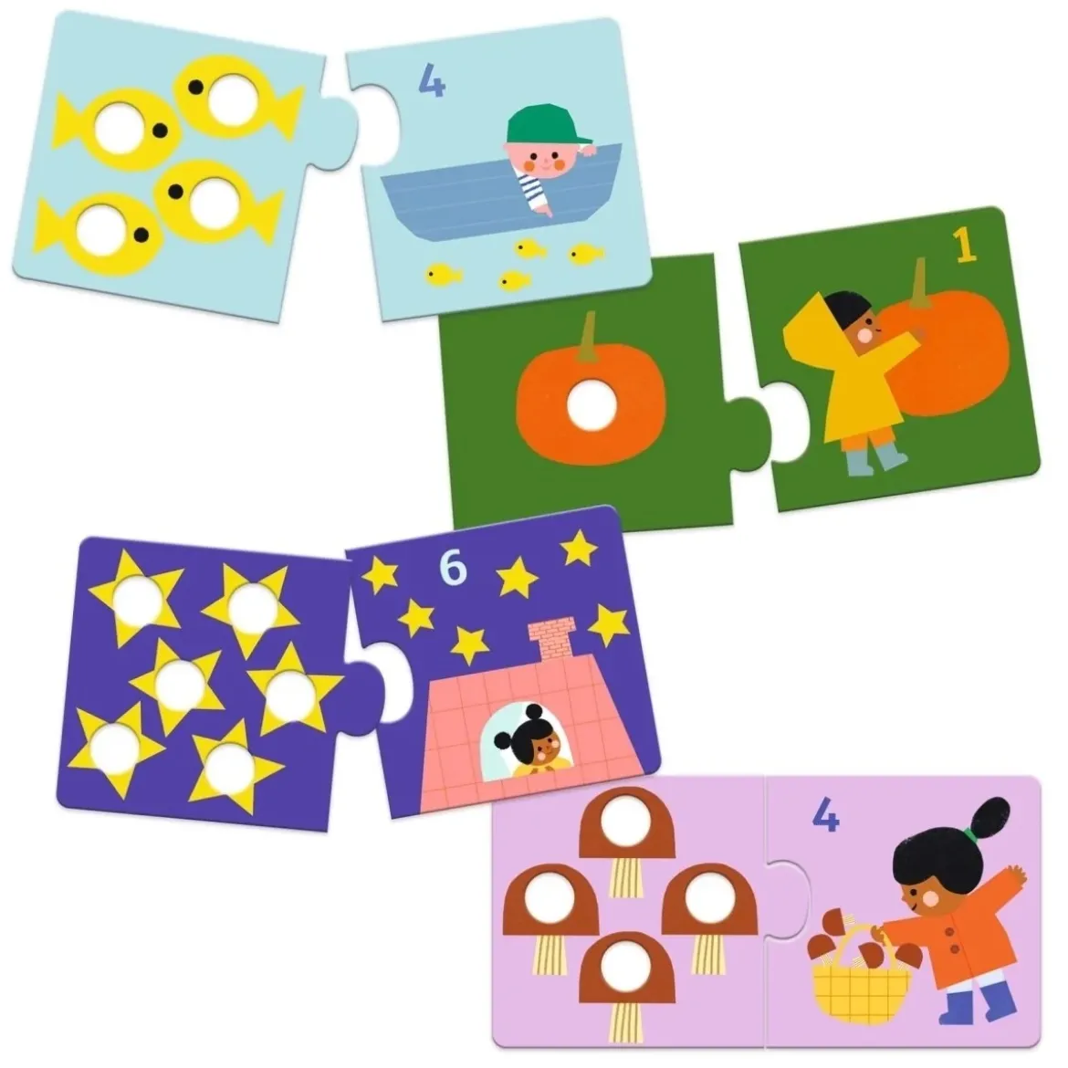 Puzzle Duo | Erste Zahlen