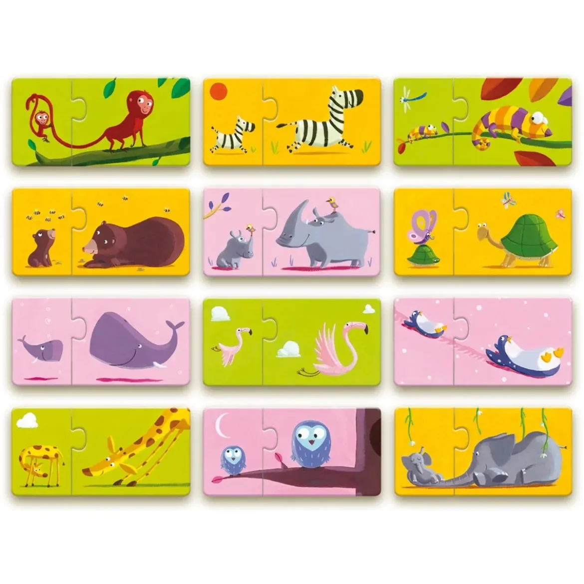 Puzzle Duo | Tiermama & Tierbaby