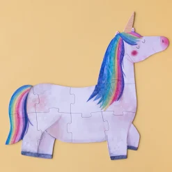 Puzzle Happy Birthday Unicorn | 5 Einzelpuzzle