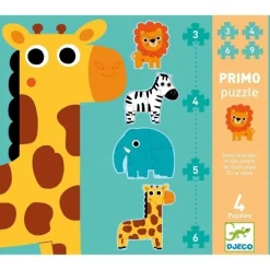 Puzzle Im Dschungel | 3, 4, 5 & 6 Teile