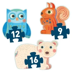 Puzzle Im Wald | 9, 12 & 16 Teile