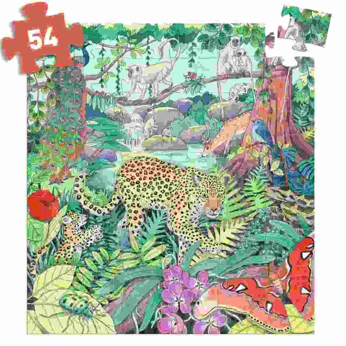 Puzzle Indischer Dschungel | 54 Teile