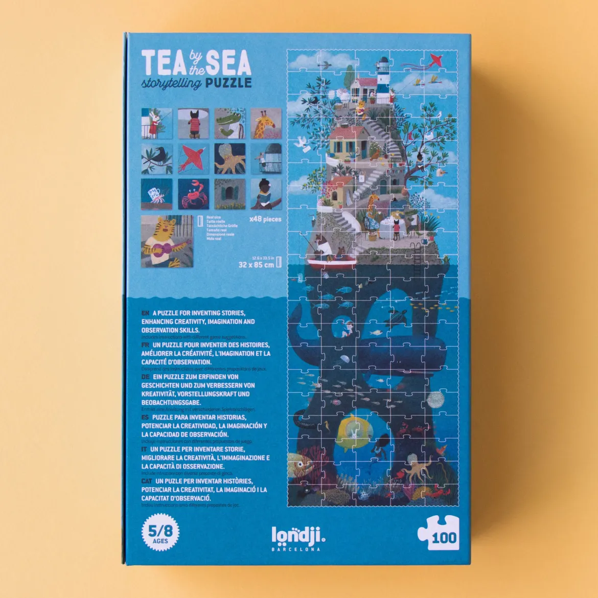 Puzzle Tea by the sea | 100 Teile