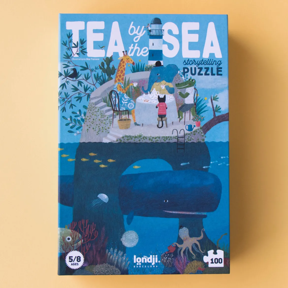 Puzzle Tea by the sea | 100 Teile