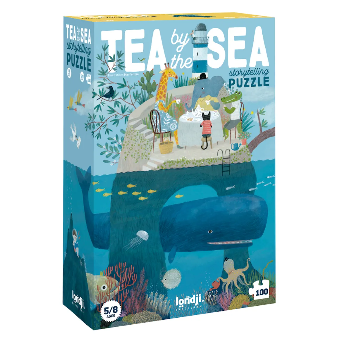 Puzzle Tea by the sea | 100 Teile