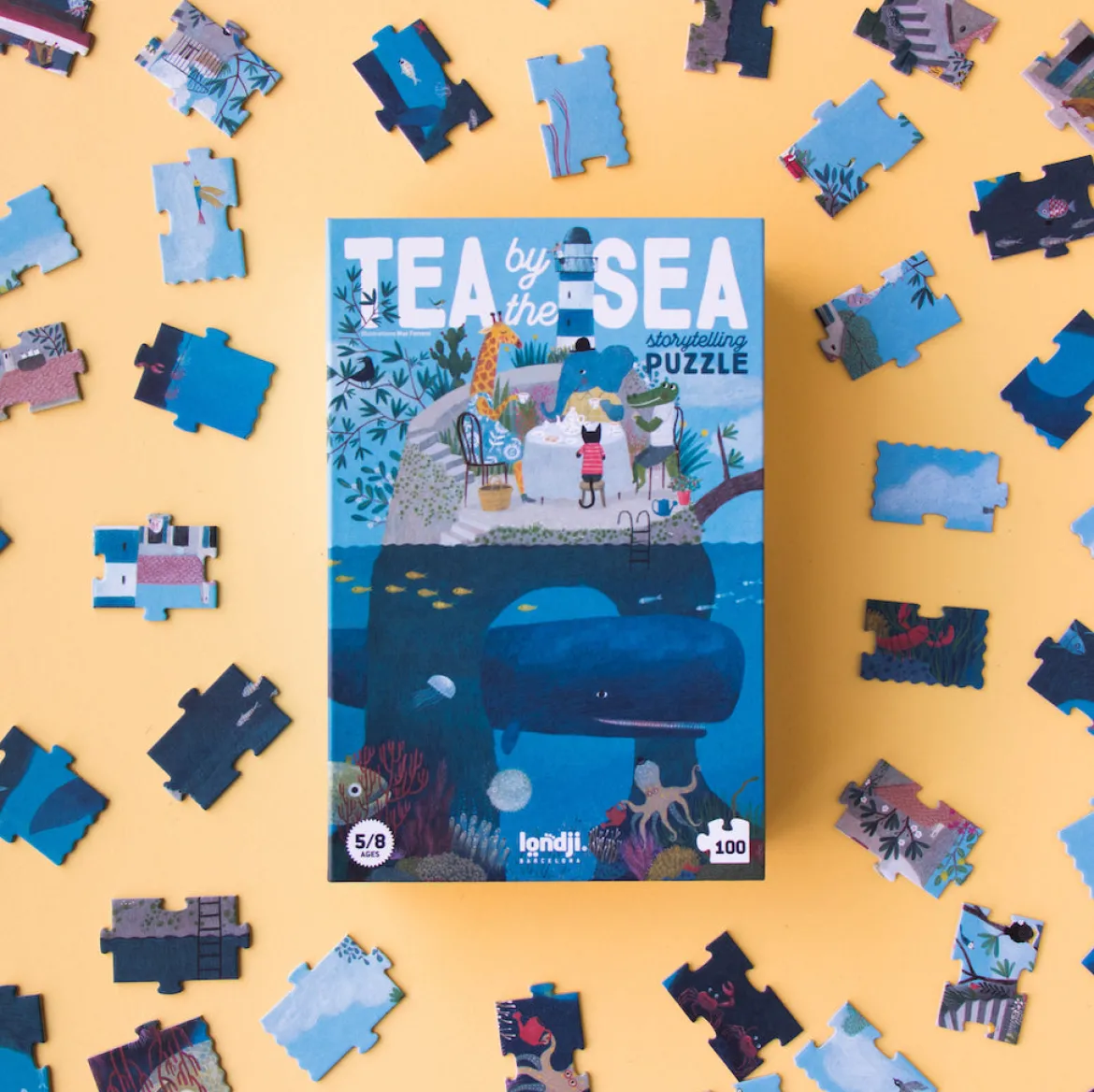Puzzle Tea by the sea | 100 Teile