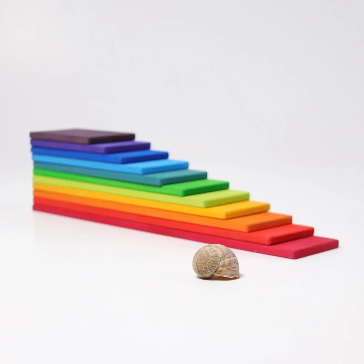 Regenbogen Bauplatten | 11 Teile