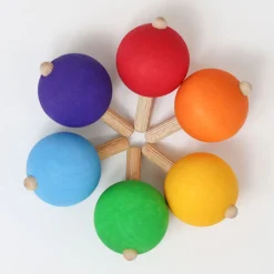 Regenbogen Kreisel | 6 Stück