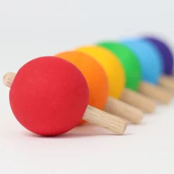 Regenbogen Kreisel | 6 Stück
