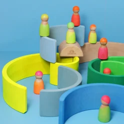 Regenbogen Neongrün | 10 Teile